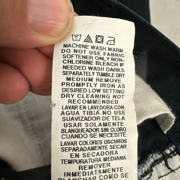 Farah Mens Black Cotton Chino Pants Size 34x29 - Picture 5 of 5